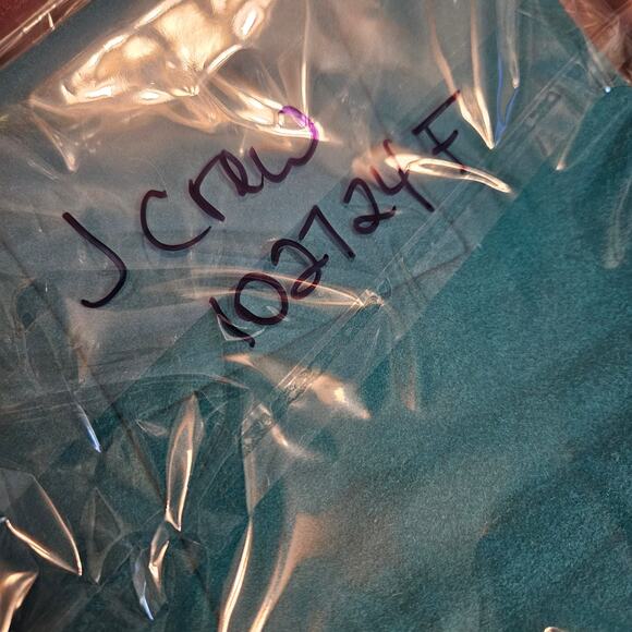 J Crew Wool Blend Teal Mini Skirt Sz O - Picture 13 of 13